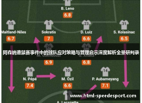 阿森纳遭禁赛事件中的球队应对策略与管理启示深度解析全景研判录 阿森纳遭禁赛事件中的球队应对策略与管理启示深度解析全景研判录